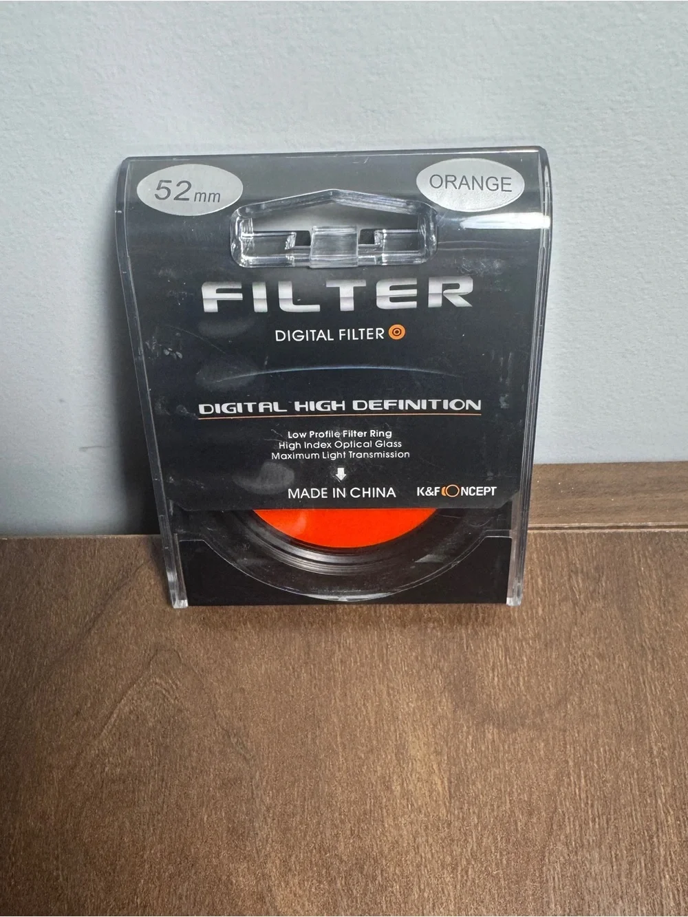 52mm Camera Color Filter Kit - Yellow, Blue, Grey, Brown, Purple, Orange, Red